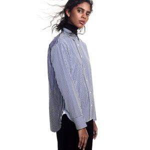 Uniqlo +J STRIPED OVERSIZED LONG-SLEEVE SHIRT